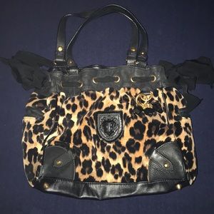 Cheetah print Juicy Couture purse